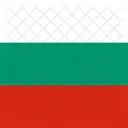 Republic Of Bulgaria Flag Country Icon