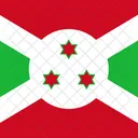 Republic Of Burundi Flag Country Icon