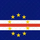 Republic Of Cabo Verde Flag Country Icon