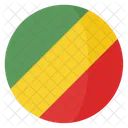 コンゴ共和国の国旗 アイコン