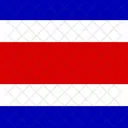 Republic Of Costa Rica Flag Country Symbol