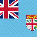 Republic Of Fiji Flag Country Icon