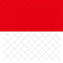 Republic Of Indonesia Flag Country Icon