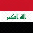 Republic Of Iraq Flag Country Icon