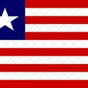 Republic Of Liberia Flag Country Icon