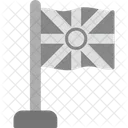 마케도니아 공화국 국기 마케도니아 아이콘