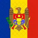 Republic Of Moldova Flag Country Icon