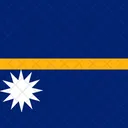 Republic Of Nauru Flag Country Icon