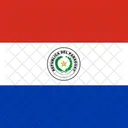 Republic Of Paraguay Flag Country 아이콘