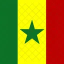 Republic Of Senegal Flag Country Icon