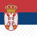 Republic Of Serbia Flag Country Icon