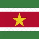 Republic Of Suriname Flag Country Icon