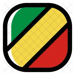 Republic Of The Congo Flag Icon