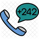 Republic Of The Congo Dial Code  Icon