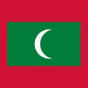 Republic Of The Maldives Flag Country Icon
