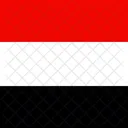 Republic Of Yemen Flag Country Icon