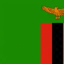 Republic Of Zambia Flag Country Icon