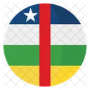 Central Africana Republica Ícone