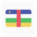 Republica Centroafricana Bandera Pais Icon