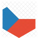 Republica Checa Bandera Icon