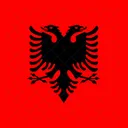 Republica Da Albania Bandeira Pais Ícone