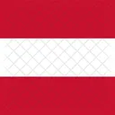 Republica Da Austria Bandeira Pais Ícone