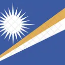 Republica Das Ilhas Marshall Bandeira Pais Ícone