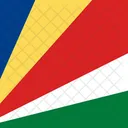 Republica Das Seychelles Bandeira Pais Ícone