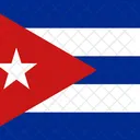 Republica De Cuba Bandeira Pais Ícone