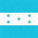 Republica De Honduras Bandeira Pais Ícone