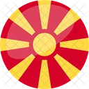 República de Macedonia  Icono