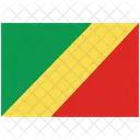 Bandera Pais Republica Del Congo Icon