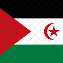 Republica Democratica Arabe Saharaui Bandeira Pais Ícone