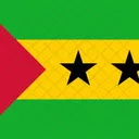 Republica Democratica De Sao Tome E Principe Bandeira Pais Ícone