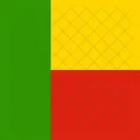 Republica Do Benin Bandeira Pais Ícone