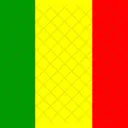 Republica Do Mali Bandeira Pais Ícone