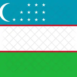 República do Uzbequistão  Ícone