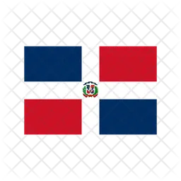 República Dominicana Flag Icono