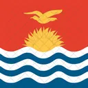 Republica Independente E Soberana De Kiribati Bandeira Pais Ícone