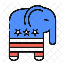 Republicans Party Symbol  Icon