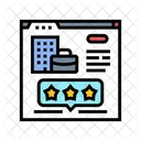 Empregador Reputacao Monitoramento Ícone