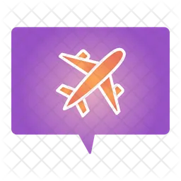 Request plane  Icon