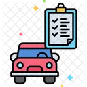 Request Specs Car Test Car Checklist Icon