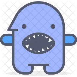 Requin Emoji Icône