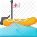 Rescue boat  Icon