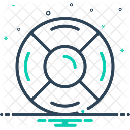 Rescue-Disk Icon
