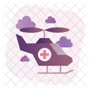Supply Medicine Rescue Helicopter Air Supply Icon