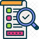Research Analysis Magnifying Icon