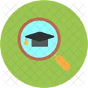 Research Search Hat Icon
