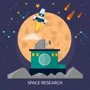 Research Galaxy Education Icon